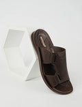 Mens Slippers P02T1 Brown