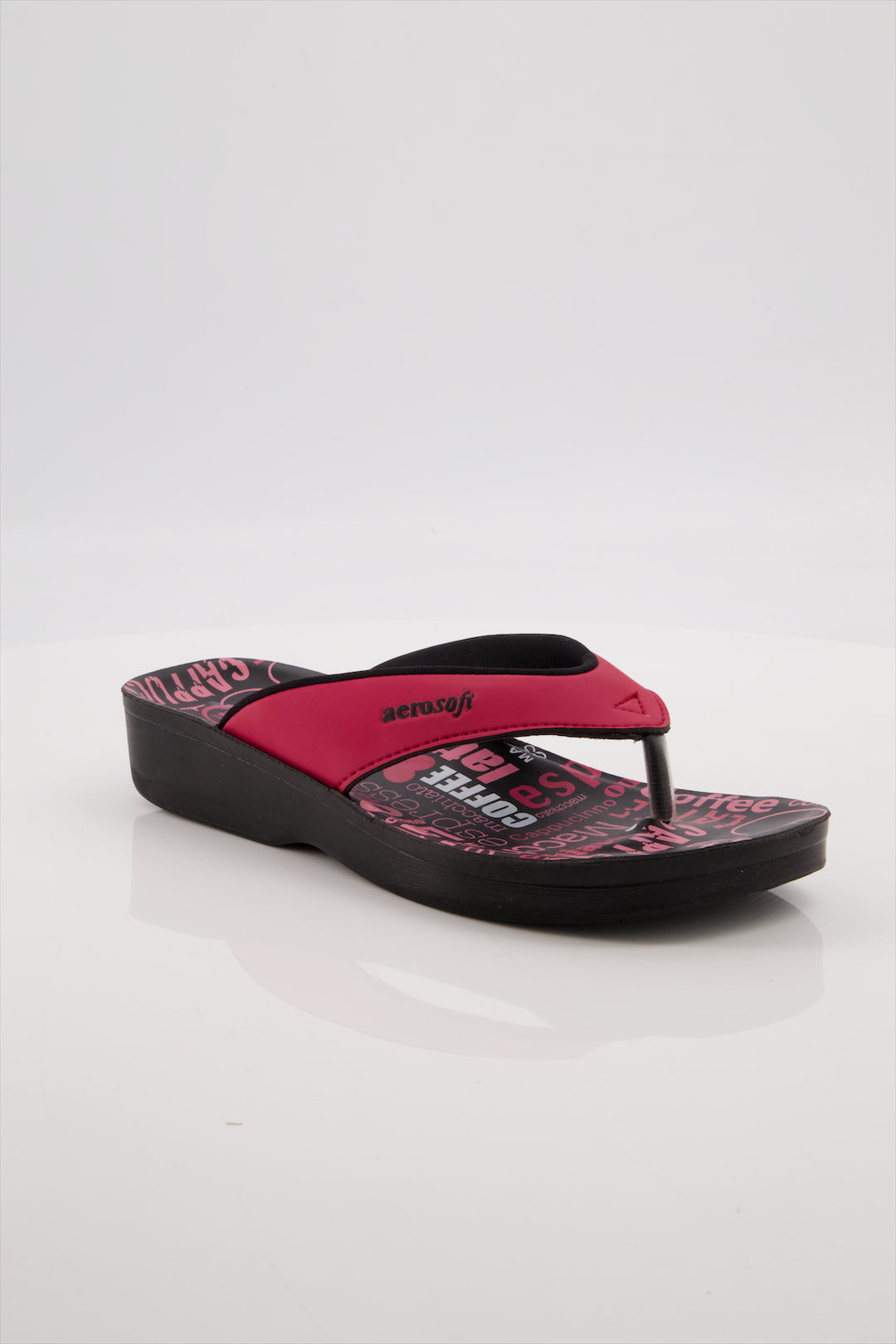 WOMEN SLIPPER LA-0878 RED