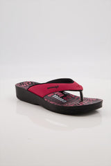WOMEN SLIPPER LA-0878 RED