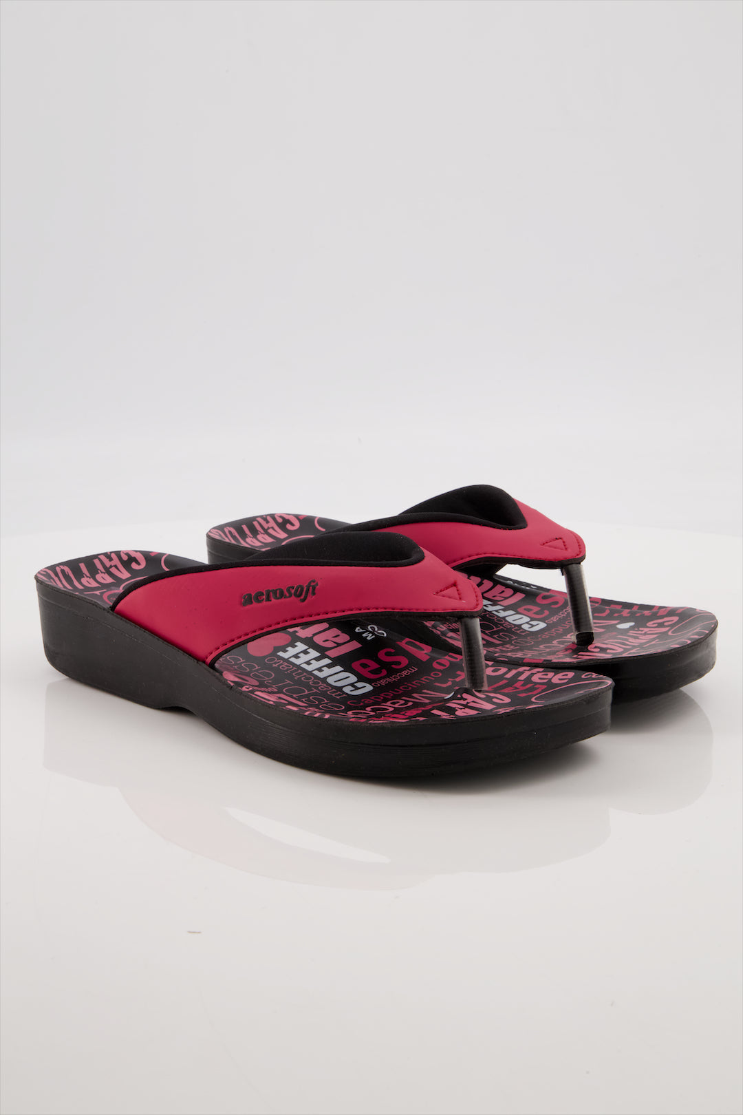 WOMEN SLIPPER LA-0878 RED